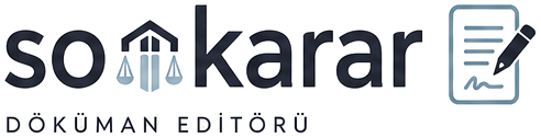 Son Karar Doküman Editörü